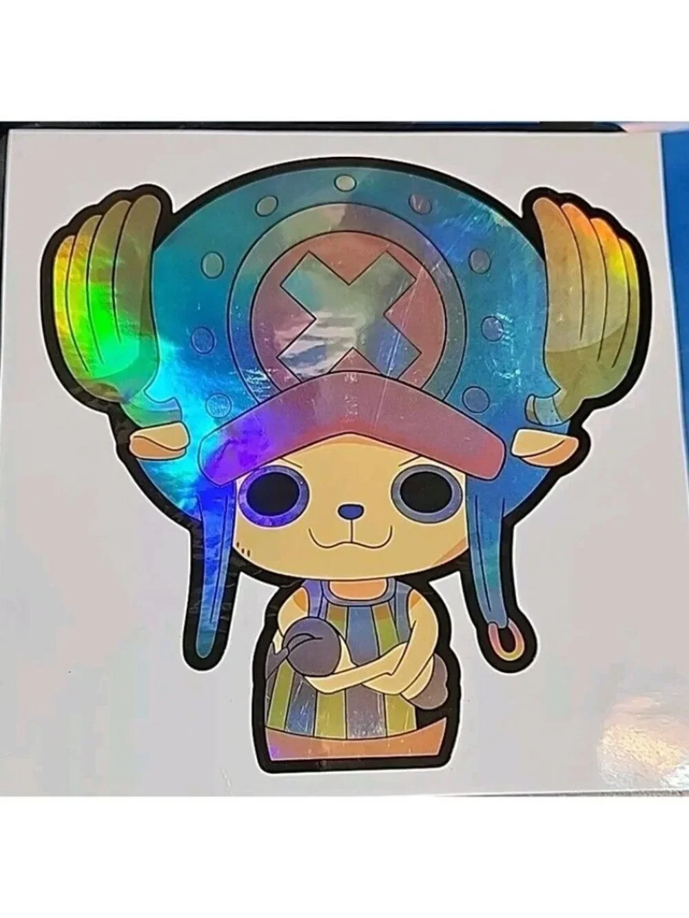 One Piece Chopper Holographic Anime Motion Car Sticker Decal Peeker